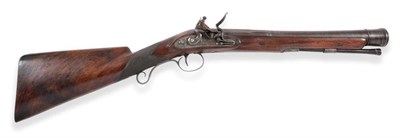 Lot 407 - An Early 19th Century Flintlock Blunderbuss by Ryan & Son, London, the 38.5cm browned twist...