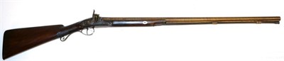 Lot 413 - A 19th Century 16 Bore Single Barrel Percussion Sporting Gun by Simmons, the 78cm browned steel...