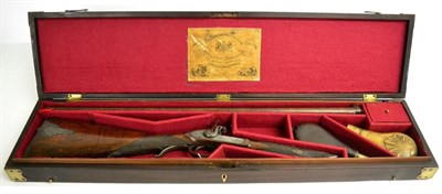 Lot 418 - A 19th Century Single Barrel Percussion Sporting Gun By William Rochester Pape, Newcastle on...