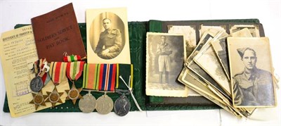 Lot 20 - A Second World War Group of Six Medals, to 1474500 SJT.R.R.WEBBER-HILL.R.A., comprising...