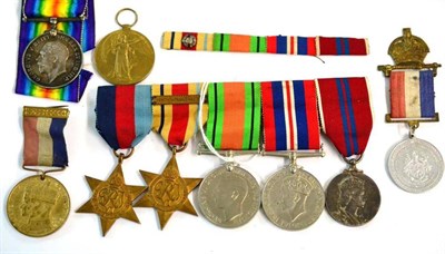 Lot 44 - A First World War Pair, comprising British War Medal and Victory medal, to 122717...