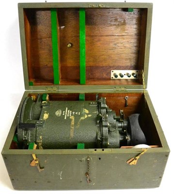 Lot 98 - A Ross, London, 10x70 Binocular Military Gunsight, Patt.367, instrument serial No.123710, in...