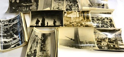 Lot 102 - A Collection of Approximately 200 Second World War Official War Office Photographs, mostly 10...