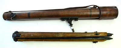 Lot 117 - An Early 20th Century T. Cooke & Sons Ltd., London & York, Two-Draw, Large Military Telescope,...