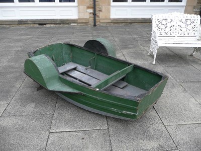 Lot 826 - A Late Victorian Green Painted Pedal Boat, by Alter Bros of Oxford