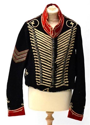 Lot 200 - A  Late 18th / Early 19th Century West Kent Yeomanry Sergeant's Tunic, with flat weave...