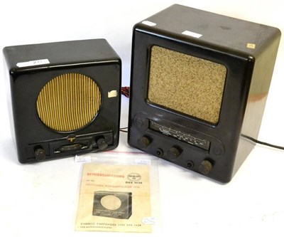 Lot 211 - A German Third Reich Braun Bakelite-Cased Valve Radio, ";Einkreis-Empfanger Type DKE 1938";,...