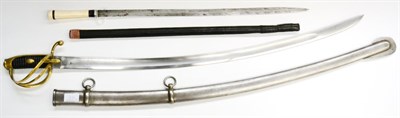 Lot 321 - A Copy of a Model ANXI French Napoleonic 1st Empire Light Calvary Sword, the 85cm single edge...