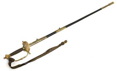 Lot 335 - A Victorian Dress Sword, the twin edge blade, length 79.5 cm, by H. Poole & Co., Savile Row,...