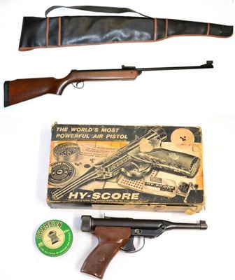 Lot 471 - PURCHASER MUST BE 18 YEARS OF AGE OR OVER A B.S.A. Meteor .22 Calibre Break Barrel Air Rifle,...