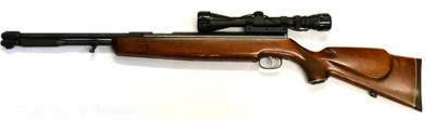 Lot 486 - PURCHASER MUST BE 18 YEARS OF AGE OR OVER A Weihrauch HW77 K .177 Calibre Air Rifle, the left...