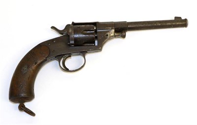 Lot 489 - A Mauser Model 1879 Single Action Reichsrevolver, the frame severally numbered 3820, dated 1882 and