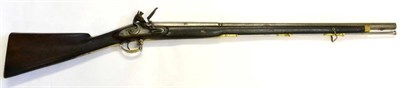 Lot 523 - An 18th Century Officer's Flintlock Musket by Gourlay, Glasgow, the 71cm steel barrel octagonal...