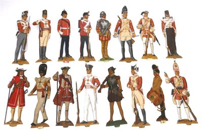 Lot 133A - The Buffs (East Kent Regiment), Formerly 3rd Regiment of Foot: a collection of sixteen painted...