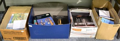 Lot 137A - A Quantity of Mainly Militaria Related Auction Catalogues, in four boxes