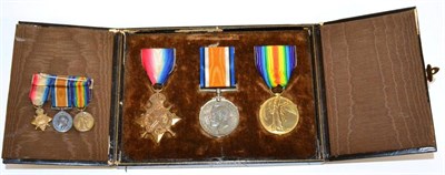 Lot 47 - A First World War Trio, awarded to 2.LIEUT.G.R.GELDER.WELSH R. comprising 1914-15 Star, British War