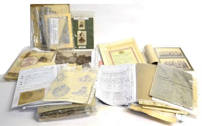 Lot 117 - Items of Military Correspondence, including an interesting letter of 1836 from Gunner R....