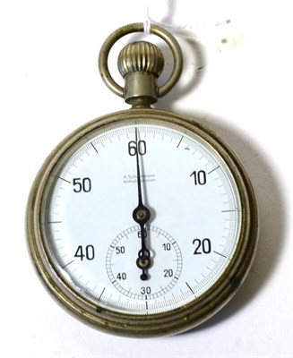 Lot 211 - A German Third Reich Kriegsmarine Torpedo Stopwatch, by A. Schuchmann, Wilhelmshaven, the...