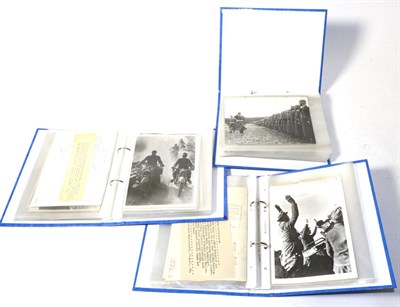 Lot 212 - A Collection of Approx.160 Third Reich Official Black and White Photographs, including aerial...