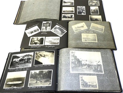 Lot 215 - A Collection of Three Well-Presented German Third Reich Naval Subject Photograph Albums,...