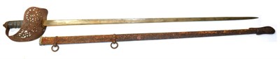 Lot 253 - A George V 1897 Pattern Infantry Officer's Sword by Henry Wilkinson, Pall Mall, London, the...