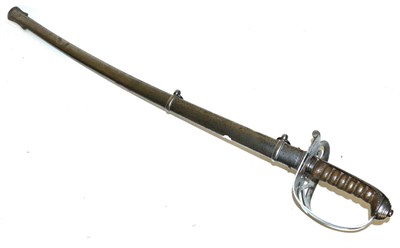 Lot 362 - A Victorian 1854 Pattern Canarvonshire Rifles Volunteer Officer's Sword, the 83.5 cm slightly...