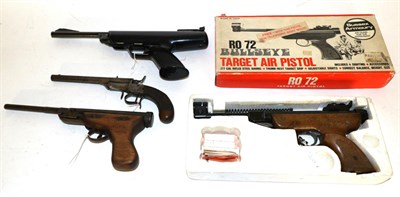 Lot 487 - PURCHASER MUST BE 18 YEARS OF AGE OR OVER A BSA Scorpion .177 Calibre Air Pistol, numbered...