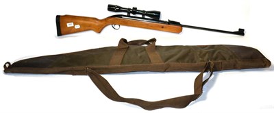 Lot 492 - PURCHASER MUST BE 18 YEARS OF AGE OR OVER A BSA Airsporter .22 Calibre Air Rifle, no visible...