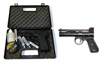 Lot 495 - PURCHASER MUST BE 18 YEARS OF AGE OR OVER A Gamo PT80 .177 Calibre Air Pistol, numbered...