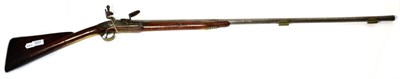 Lot 557 - An 18th Century Single Barrel Flintlock Sporting Gun by Barbar, London, the100cm two stage...