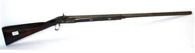 Lot 561 - An Early 19th Century Single Barrel Percussion Sporting Gun by Clarke, Bewley, with plug and nipple