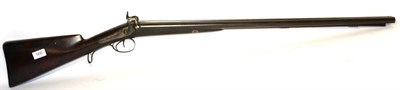 Lot 566 - An Early 19th Century Double Barrel Percussion Sporting Gun by James Lloyd, Lewes, the 77cm...