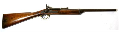 Lot 584 - A Victorian Snider-Enfield Mk.II* .577 Calibre Cavalry  Carbine, the 49cm steel barrel lacking...