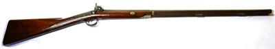 Lot 586 - A 19th Century Single Barrel Percussion Sporting Gun, the 80.5cm browned steel barrel octagonal...