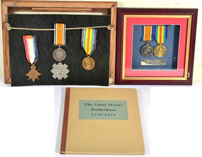 Lot 31 - A First World War Trio, awarded to 10410 PTE.J.COOPER. HIGH.L.I., comprising 1914-15 Star,...