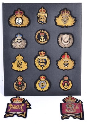 Lot 50 - The Coldstream Guards: Colour Sergeant, Bullion-Embroidered Arm Badge; another example, The...