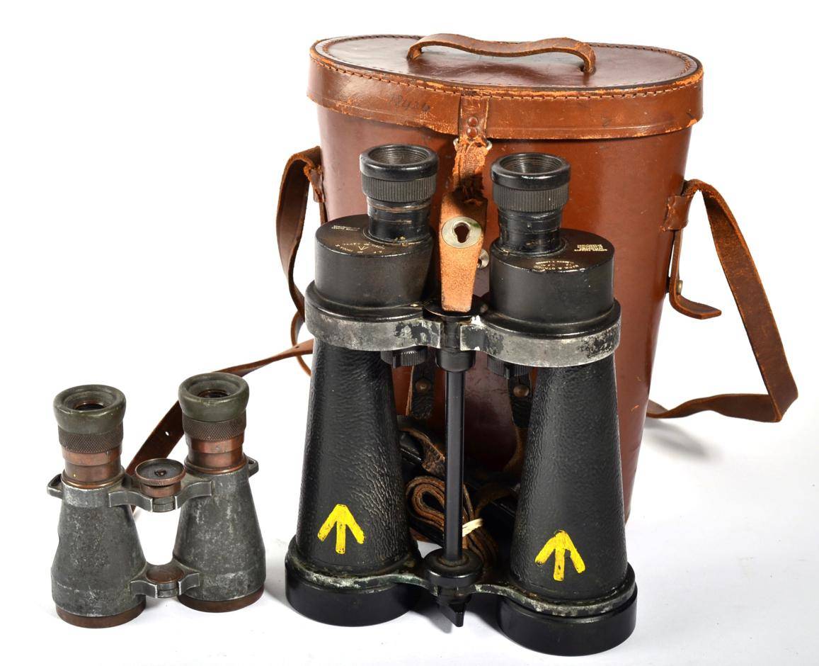 Lot 93 - A Pair of Barr & Stroud C.F. 41 7x Naval Binoculars, A.P. No. 1900A, Serial No. 33772, stamped...