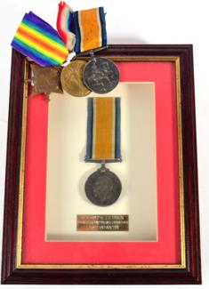 Lot 50 - A First World War Trio, comprising 1914-15 Star, British War Medal and Victory Medal, awarded...