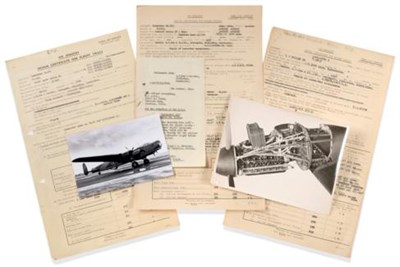 Lot 167 - Three Air Ministry Design Certificates For Flight Trials, Form 1187: Lancaster I W.4243, signed...