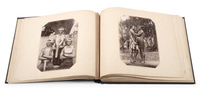Lot 170 - Southern African Interest: a 19th Century Photograph Album, containing twenty-five albumen...