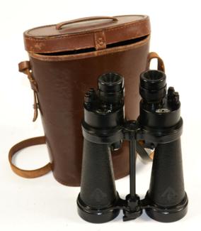 Lot 182 - A Pair of Barr & Stroud 7x CF41 Military Binoculars, circa 1945-46, the shoulder of the left turret