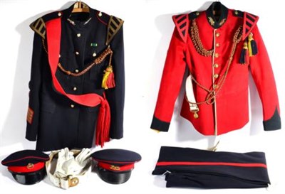 Lot 222 - The King's Own Royal Regiment:- an Early 20th Century Bandsman's Part Uniform, to a drummer,...