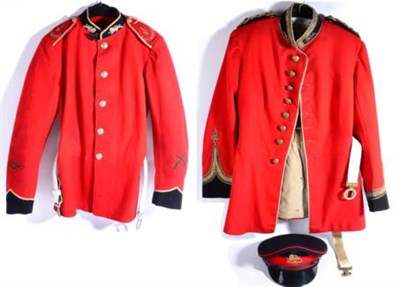 Lot 224 - The King's Own Royal Lancaster Regiment: an Early 20th Century Scarlet Tunic, to a Second...