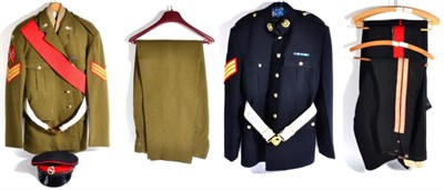 Lot 228 - A 1960s Border Regiment No.2 Dress Uniform, to a Colour Sergeant, comprising tunic with...