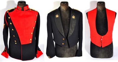 Lot 236 - A First World War OR's Blue Wool Dress Tunic to the 9th Queen's Royal Lancers, double breasted with