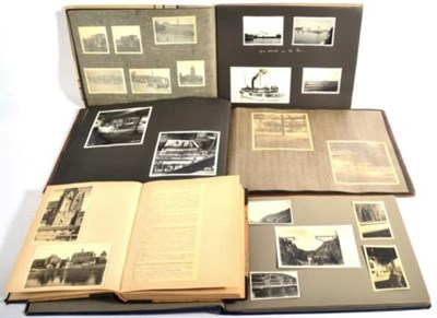 Lot 269 - Four German Third Reich Period Photograph Albums, comprising: Album 1 - approx. 75 photographs...