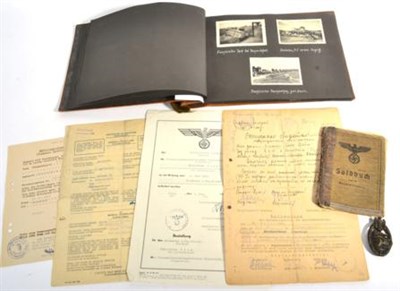 Lot 270 - A German Third Reich Period Photograph Album and a Collection of Related Ephemera, pertaining...