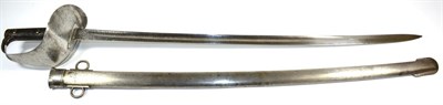 Lot 310 - A British 1899 Pattern Cavalry Trooper's Sword to the 17th Lancers, the 84.5cm single edge fullered