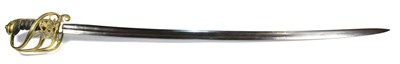 Lot 328 - A Victorian 1854 Pattern Infantry Sword, the 82cm single edge fullered steel blade stamped /I...