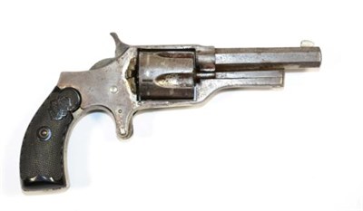 Lot 448 - A 19th Century American Rimfire Five Shot Pocket Revolver by C S Shattuck, with 7cm octagonal steel